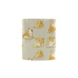 Cute fat shiba inu dog pattern Classical White Mug (Fulfilled In US)
