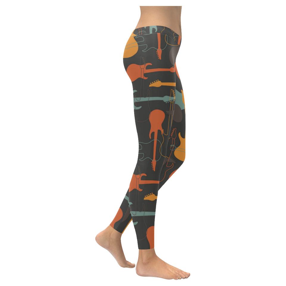 electric guitars pattern Women's Legging Fulfilled In US