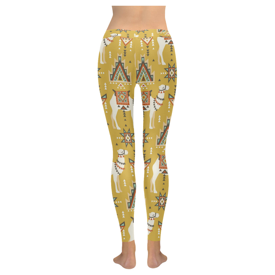 Camels ethnic motif pattern Women's Legging Fulfilled In US