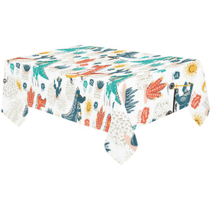 Cute Crocodile Pattern Tablecloth