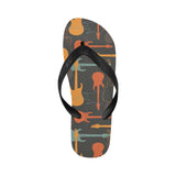 electric guitars pattern Unisex Flip Flops