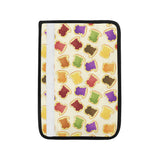 Bread Toast Pattern Print Design 02 Car Seat Belt Cover