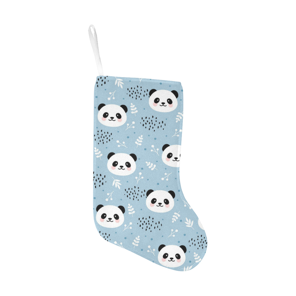 Cute panda pattern Christmas Stocking