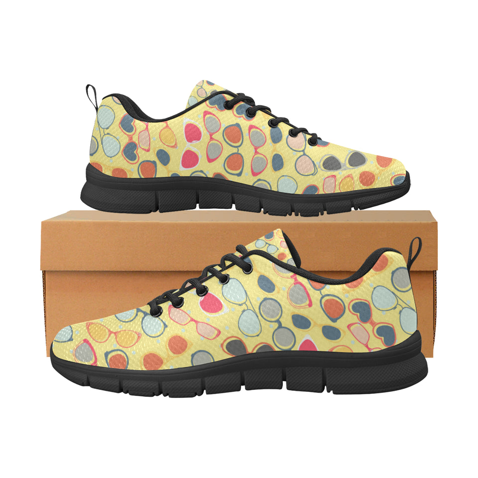 Sun Glasses Pattern Print Design 05 Women's Sneaker Shoes