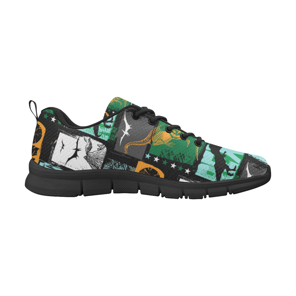 dinosaurs print pattern Women's Sneaker Shoes