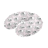 Cute french bulldog pattern U-Shaped Travel Neck Pillow