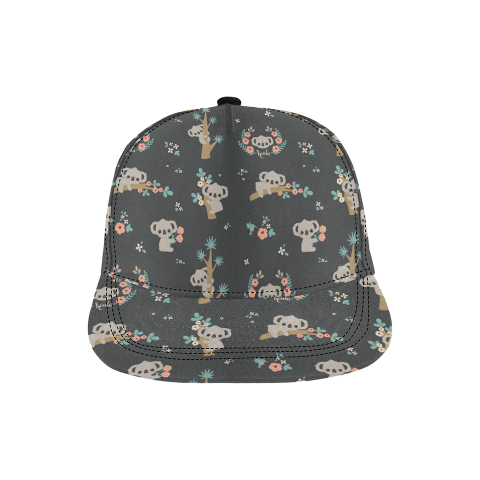 Cute koala pattern All Over Print Snapback Cap