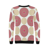 Circle indian pattern Women's Crew Neck Sweatshirt