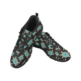 Sea turtle blue stone pattern Women's Sneaker Shoes