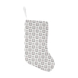 Hippopotamus Pattern Print Design 05 Christmas Stocking