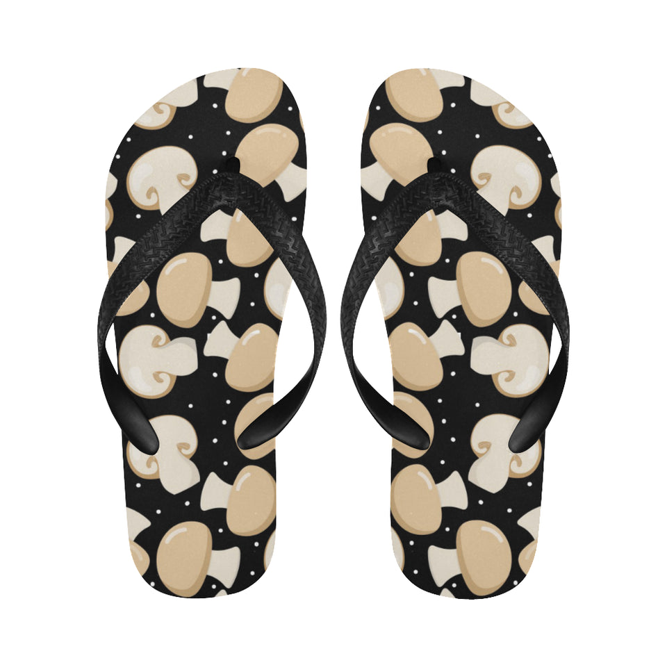 Champignon mushroom pattern Unisex Flip Flops