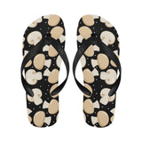 Champignon mushroom pattern Unisex Flip Flops