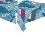 Whale design pattern Tablecloth
