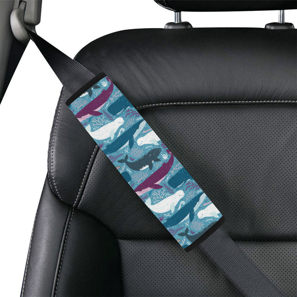 Whale design pattern Car Seat Belt Cover
