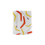 Waterclor boomerang Australian aboriginal ornament Morphing Mug Heat Changing Mug