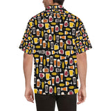 Beer type pattern Men's All Over Print Hawaiian Shirt