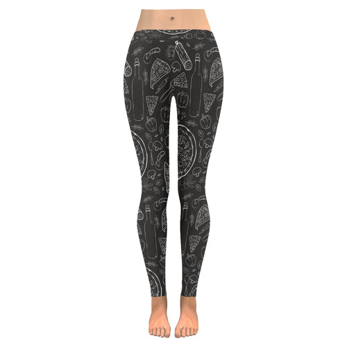 Pizza pattern Women's Legging Fulfilled In US