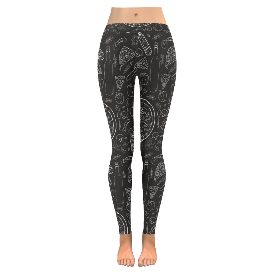 Pizza pattern Women's Legging Fulfilled In US