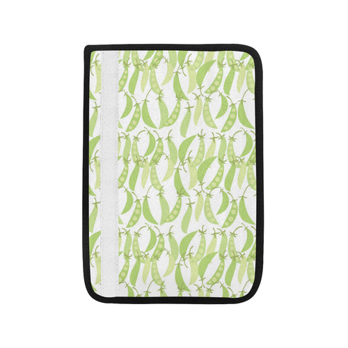 Green Peas Pattern Print Design 03 Car Seat Belt Cover