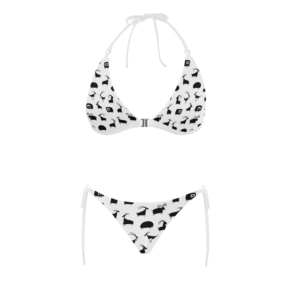 Goat ram pattern Sexy Bikinis Two-Piece Swimsuits