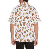 peanuts pattern background Men's All Over Print Hawaiian Shirt
