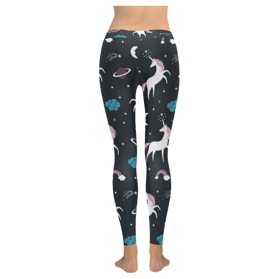 unicorn rainbows moon clound star pattern Women's Legging Fulfilled In US