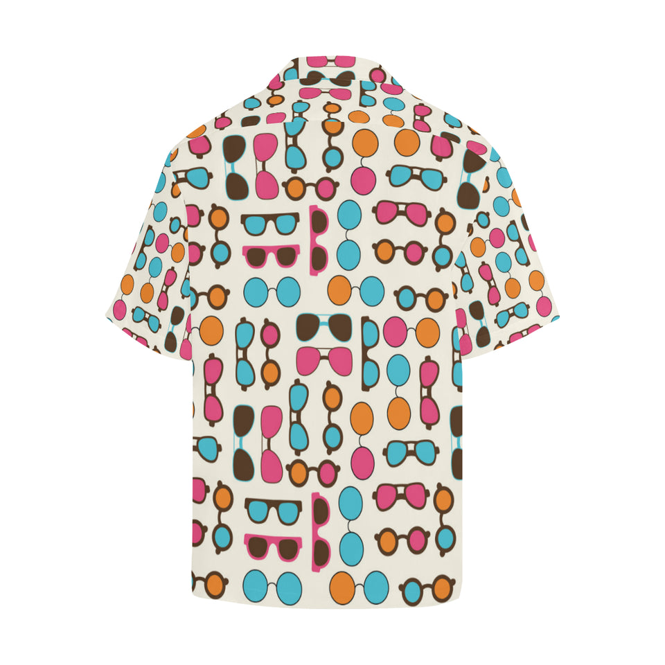 Sun Glasses Pattern Print Design 03 Men's All Over Print Hawaiian Shirt (Model T58)