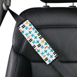 Math Pattern Print Design 05 Car Seat Belt Cover