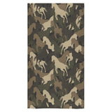 Horse Camouflage Pattern Bath Towel