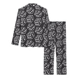 Dice Pattern Print Design 01 Women's Long Pajama Set