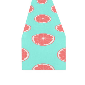 Grapefruit green background Table Runner