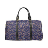 Eggplant Pattern Print Design 04 Travel Bag