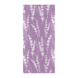 Lavender flowers purple pattern Beach Towel