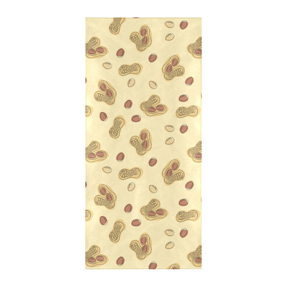 peanuts design pattern Beach Towel
