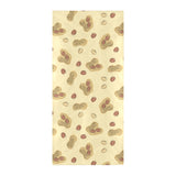 peanuts design pattern Beach Towel