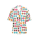 Sun Glasses Pattern Print Design 03 Women's All Over Print Hawaiian Shirt
