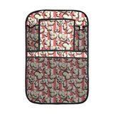 Popcorn Pattern Print Design 05 Car Seat Back Organizer