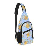 Beer pattern All Over Print Chest Bag