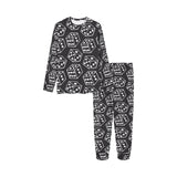 Dice Pattern Print Design 01 Kids' Boys' Girls' All Over Print Pajama Set