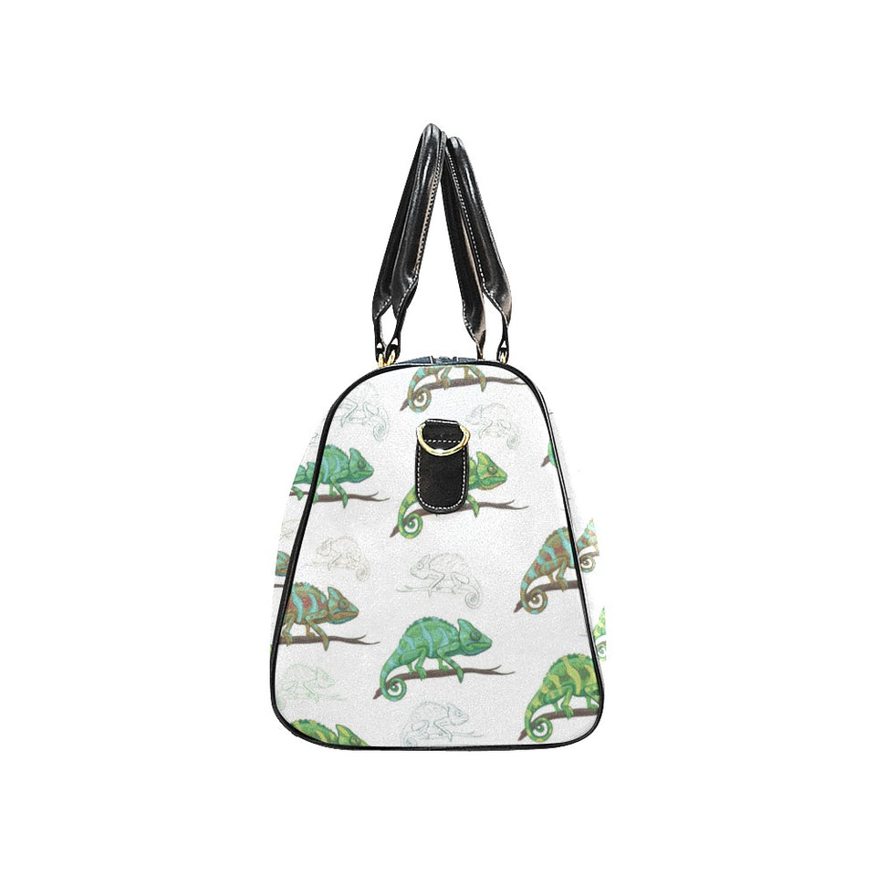 Chameleon lizard pattern Travel Bag