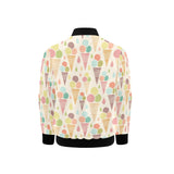 Ice cream cone pattern Kids' Boys' Girls' Bomber Jacket