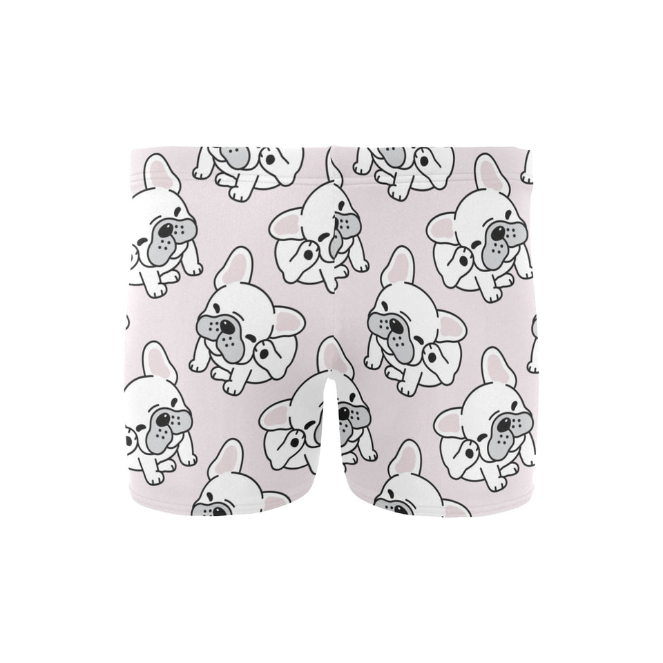 Cute french bulldog pattern Men's Swimming Trunks