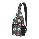 Camera Pattern Print Design 04 All Over Print Chest Bag