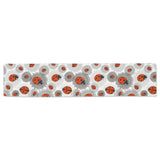 Ladybug Pattern Print Design 05 Table Runner