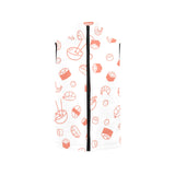 Sushi pattern Women's Padded Vest