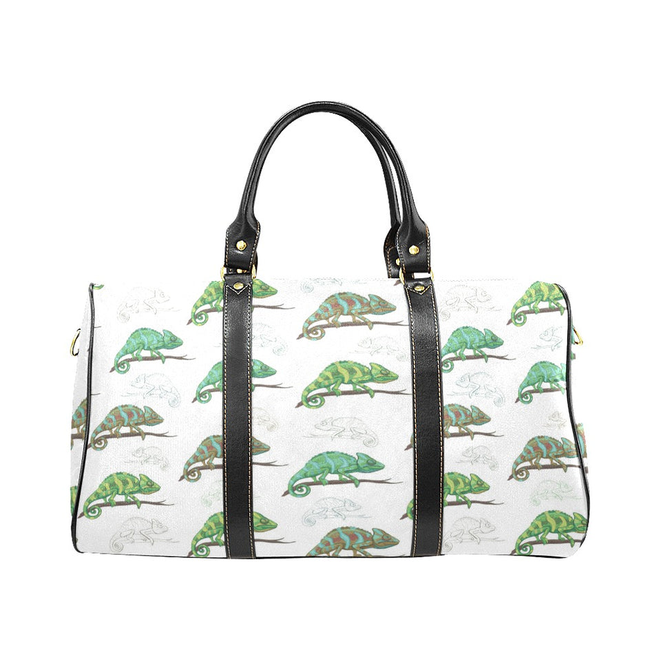 Chameleon lizard pattern Travel Bag