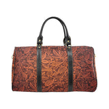 cacao beans tribal polynesian pattern Travel Bag
