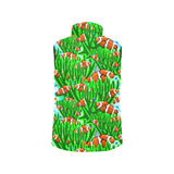 Clown Fish Pattern Print Design 01 Men's Padded Vest