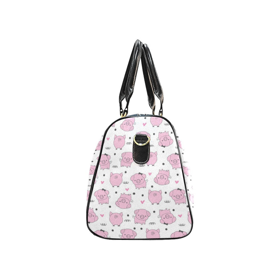 Pig Pattern Print Design 03 Travel Bag