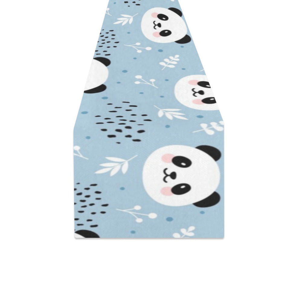 Cute panda pattern Table Runner